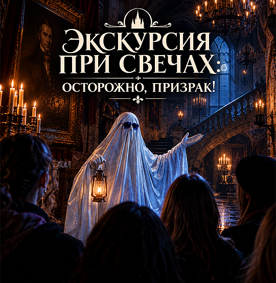 Экскурсия при свечах: осторожно, призрак!